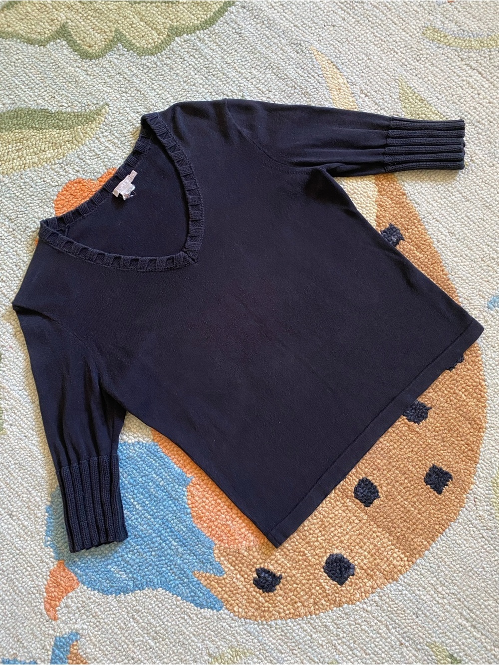 90s/Y2K J. Crew V-Neck Half-Sleeve Sweater